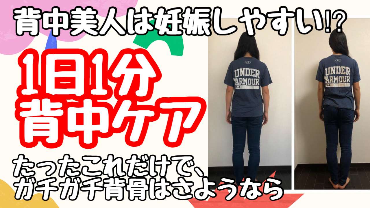 背中美人は妊娠しやすい？【西宮・夙川の夫婦で妊娠力を高める専門整体　鍼灸サロンC'zカラダLab】