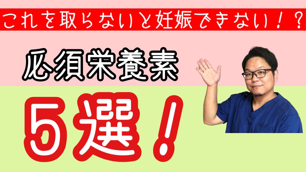 不妊治療に必要な必須栄養素【西宮・夙川の妊娠力を夫婦で高める専門整体　鍼灸サロンC'zカラダLab】